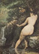 Gustave Courbet Bather oil painting